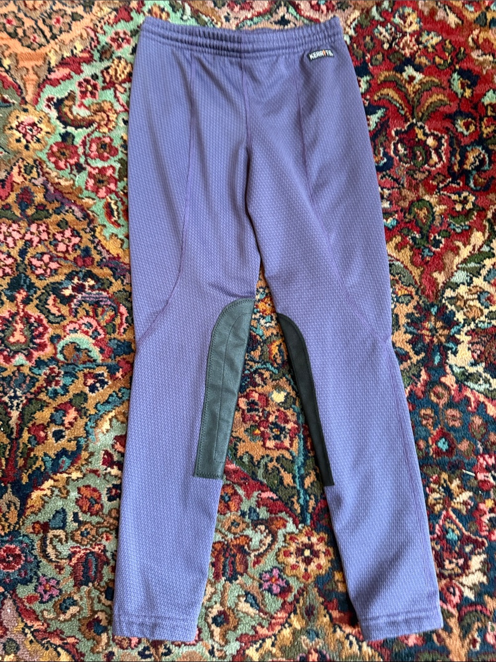 Kerrits purple riding pants kids large